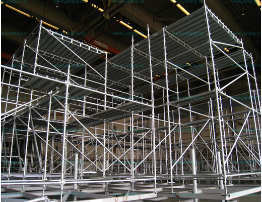 腳手架的生產，進步不落后